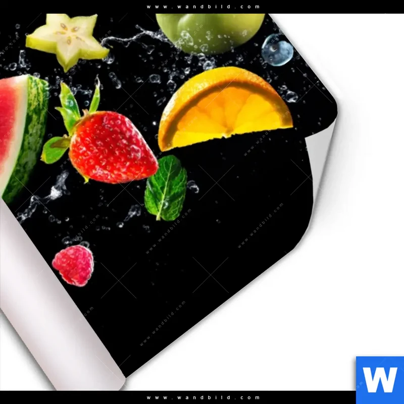 Poster | Fruchtige Explosion voller Frische | Querformat