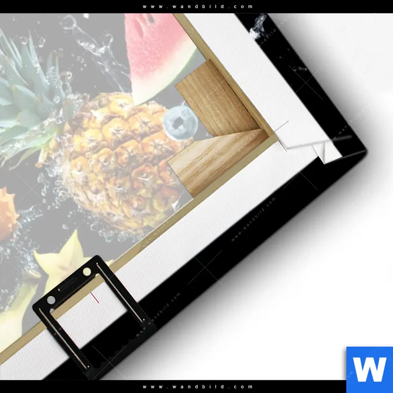 Leinwandbild | Fruchtige Explosion voller Frische | Quadrat