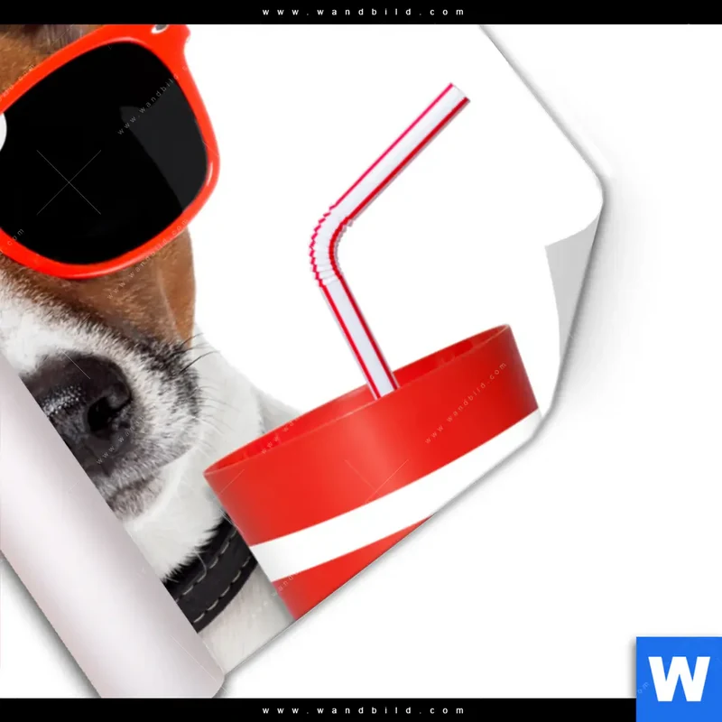 Poster | Kinoabend mit Terrier | Querformat