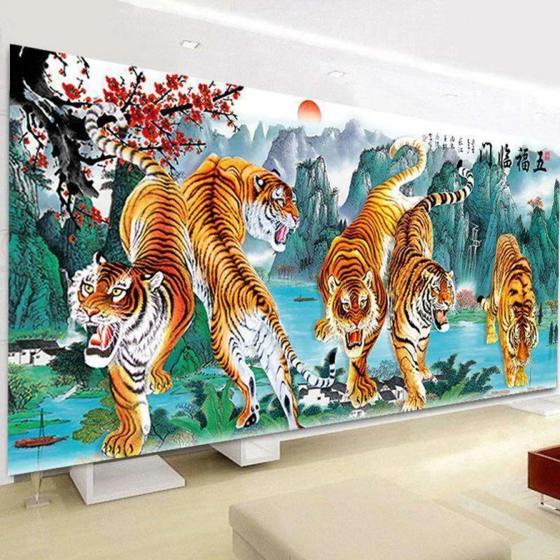 Tiger Berge | Großformat