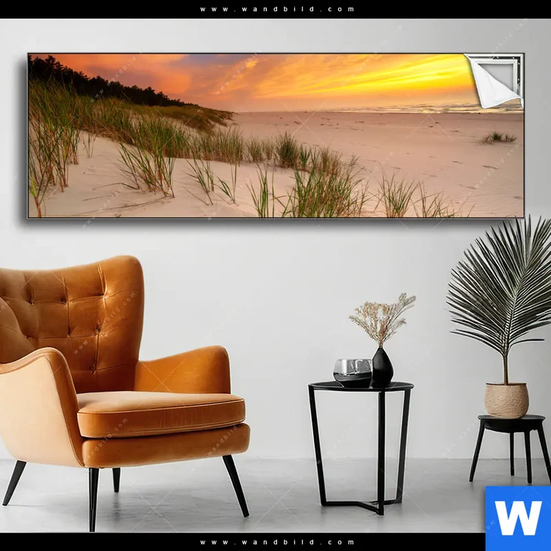Spannbild | Abendlicht an der Küste | Panorama