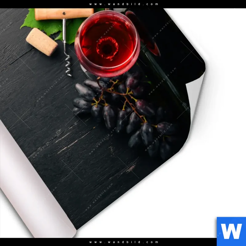 Poster | Trauben | Wein | Tradition | Querformat