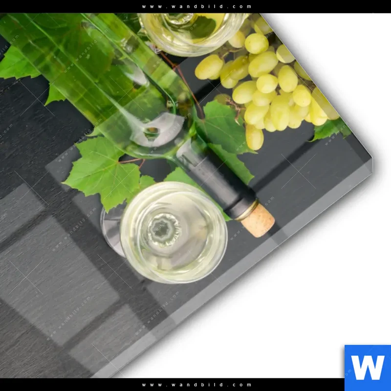 Acrylglasbild | Trauben | Wein | Tradition | Hochformat