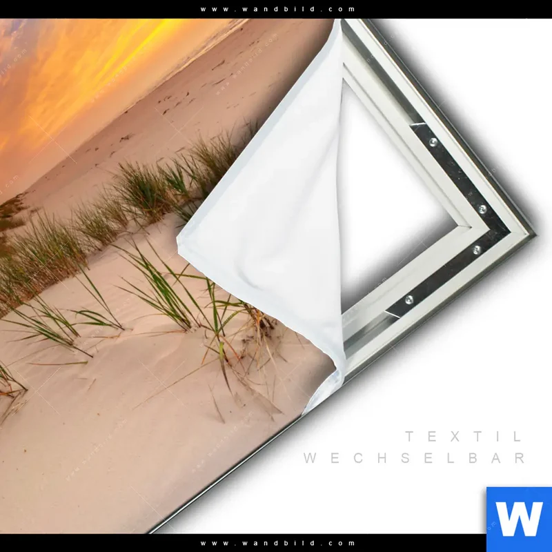 Spannbild | Abendlicht an der Küste | Quadrat