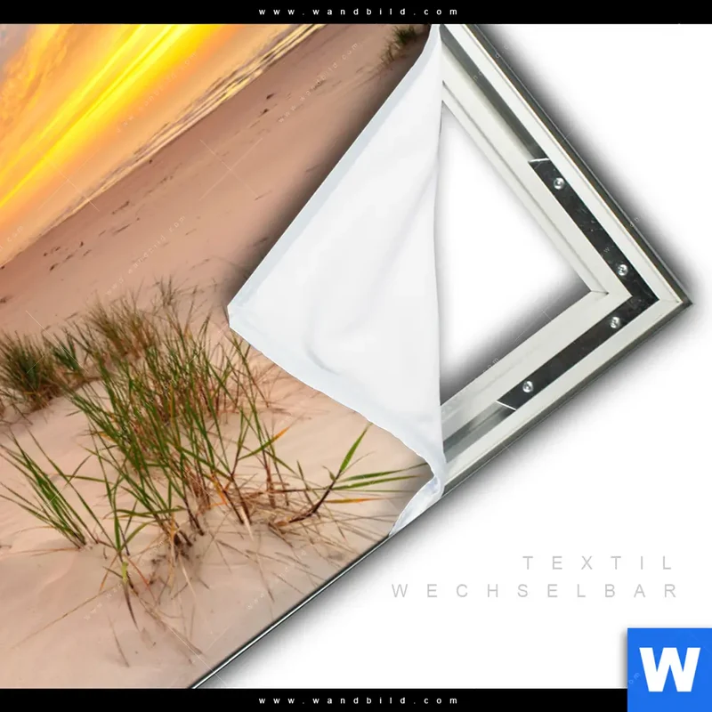 Spannbild | Abendlicht an der Küste | Querformat