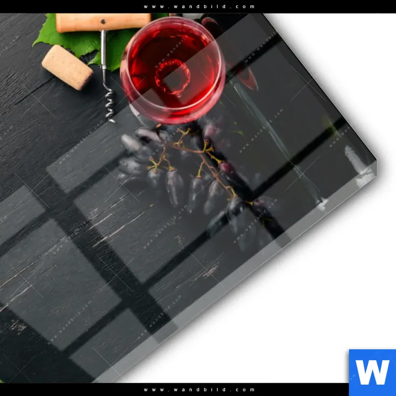 Acrylglasbild | Trauben | Wein | Tradition | Querformat