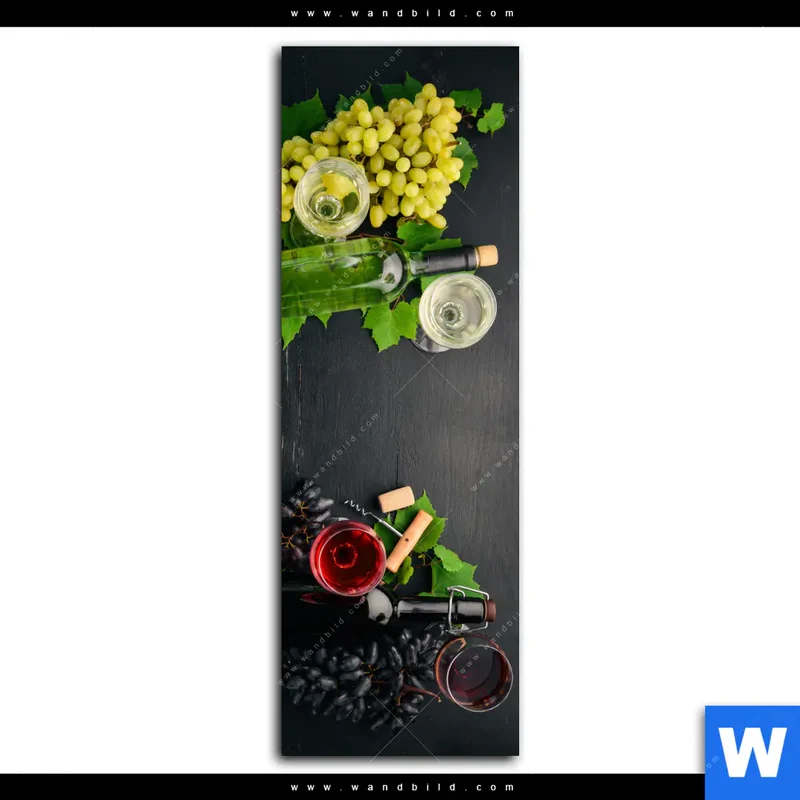 Poster | Trauben | Wein | Tradition | Schmal