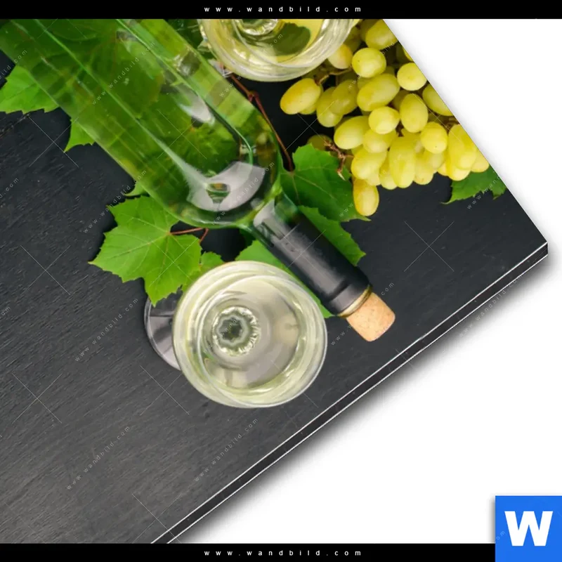 Alu-Dibond Bild | Trauben | Wein | Tradition | Hochformat