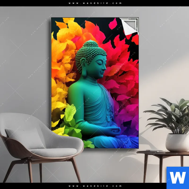 Spannbild | Meditierender Buddha | Hochformat