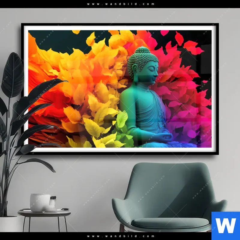 Poster | Meditierender Buddha | Querformat