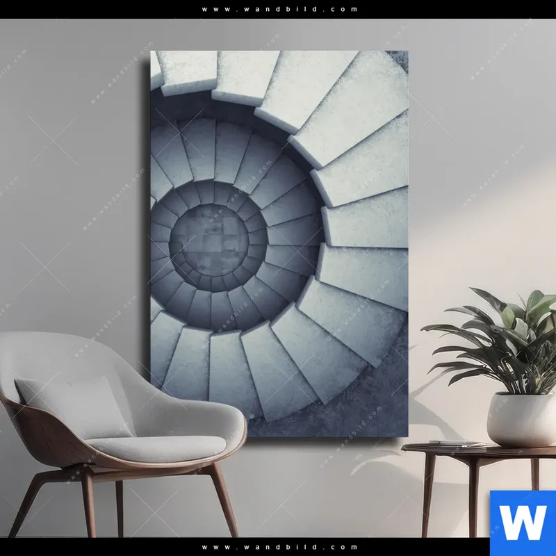 Leinwandbild | Stufen der Unendlichkeit | Hochformat
