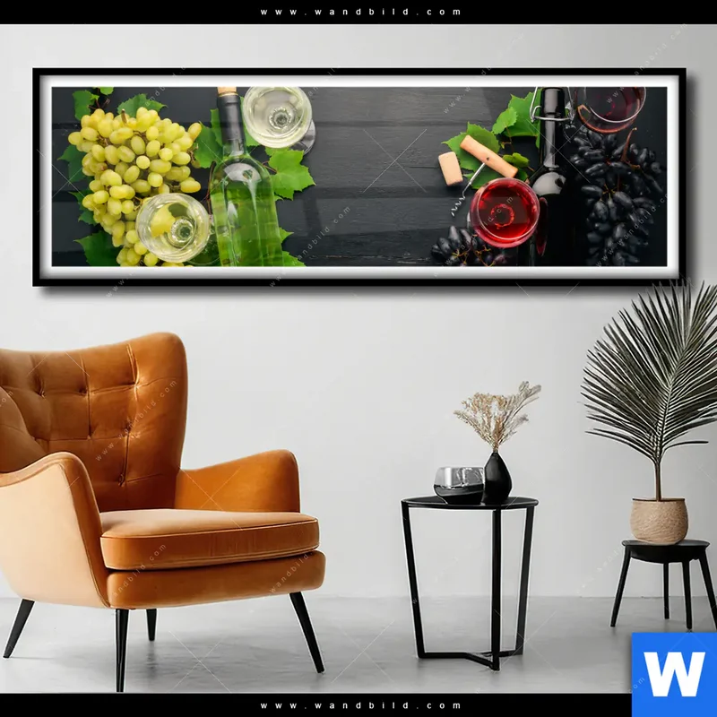 Poster | Trauben | Wein | Tradition | Panorama