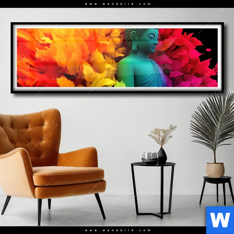 Poster | Meditierender Buddha | Panorama