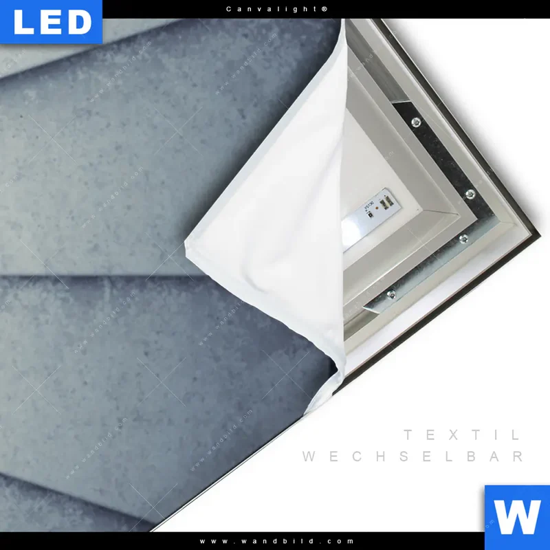 Canvalight® Leuchtbild | Stufen der Unendlichkeit | Panorama