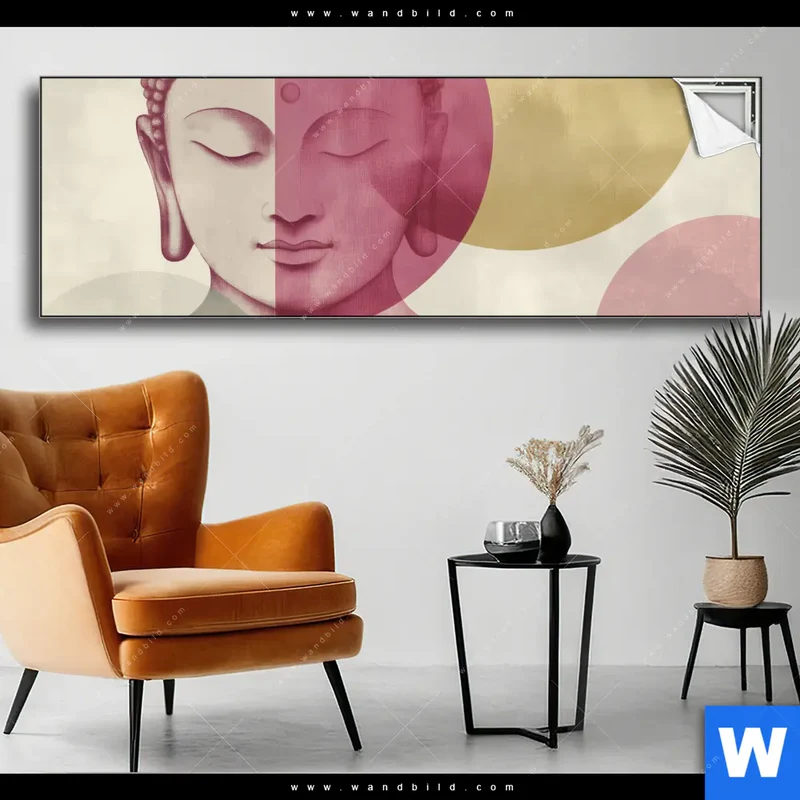 Spannbild | Buddha in sanfter Balance | Panorama