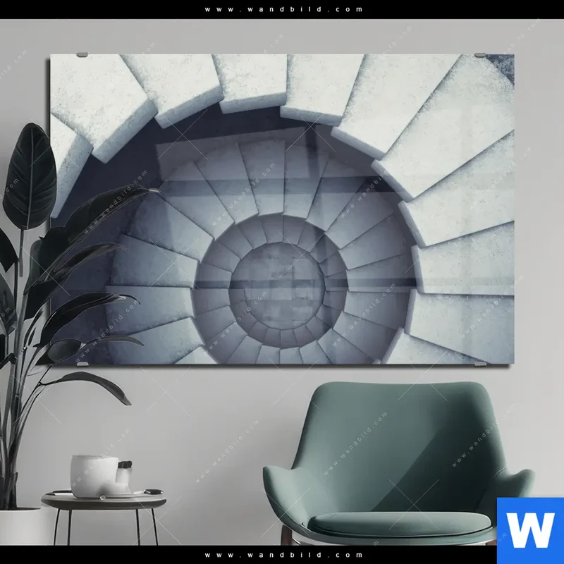 Acrylglasbild | Stufen der Unendlichkeit | Querformat