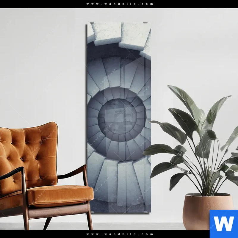 Acrylglasbild | Stufen der Unendlichkeit | Schmal
