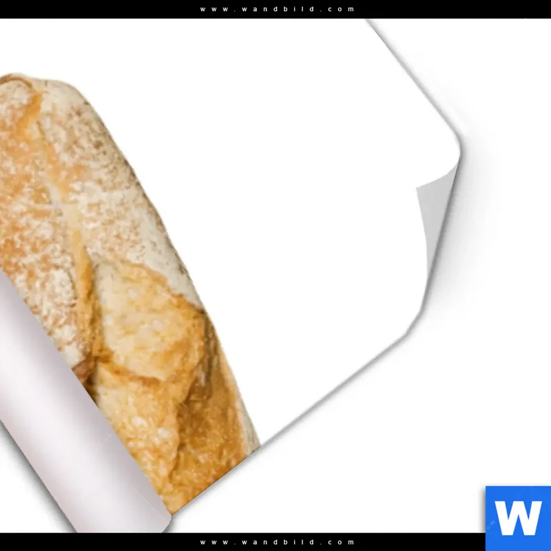 Poster | Französischer Bulldoggen-Charme mit Baguette & Wein | Panorama