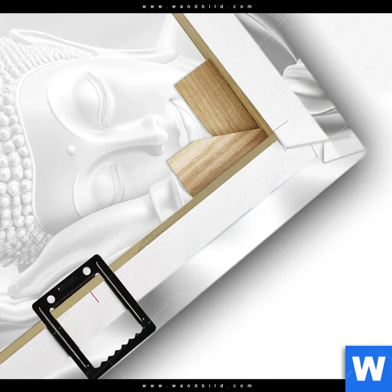 Leinwandbild | Buddha - Stille des Erwachens | Quadrat