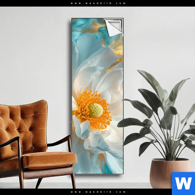 Spannbild | Blüte im goldenen Licht | Schmal