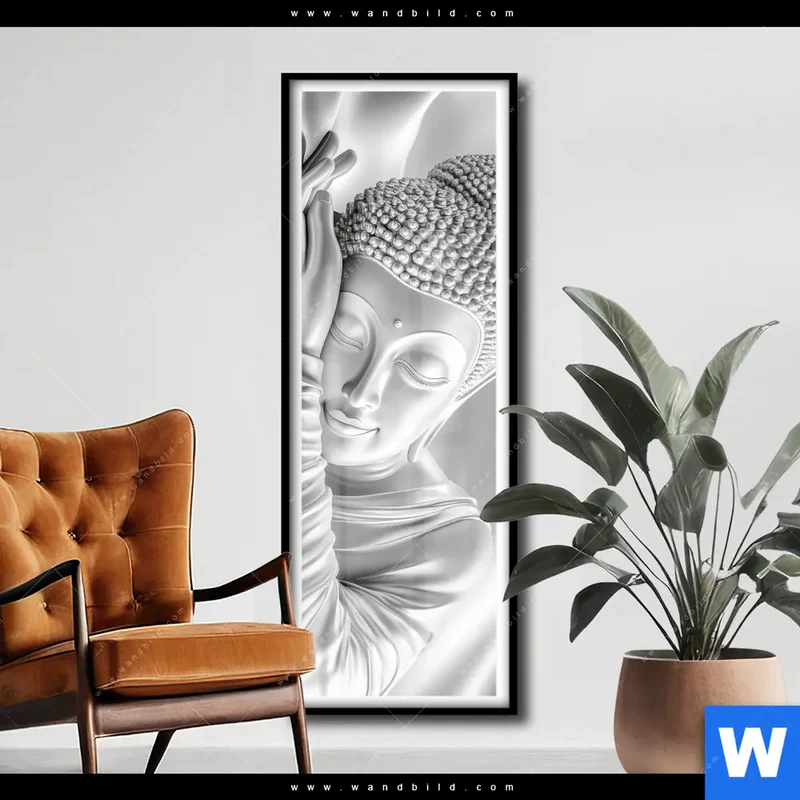 Poster | Buddha - Stille des Erwachens | Schmal