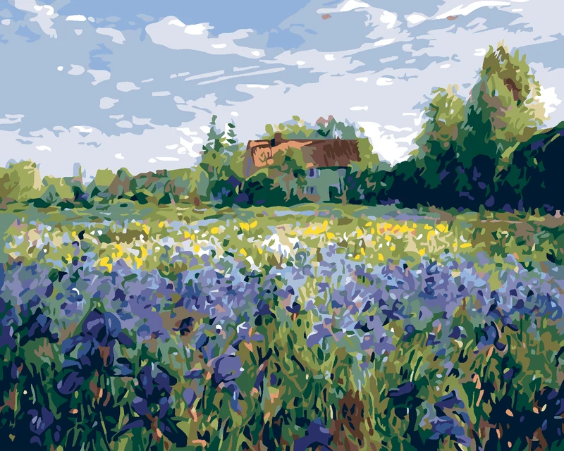 Diamond painting - HAUS AUF DEM LAND