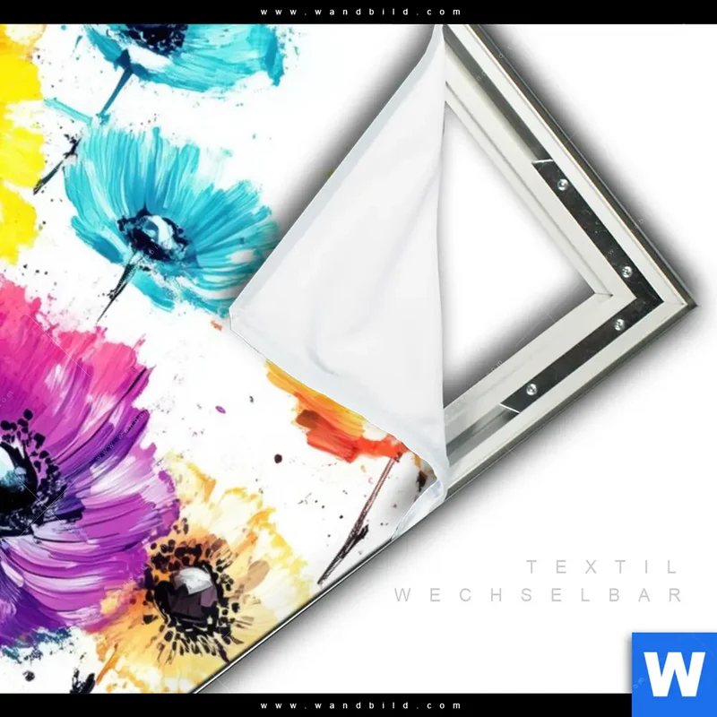 Spannbild | Bunte Blütenexplosion | Hochformat