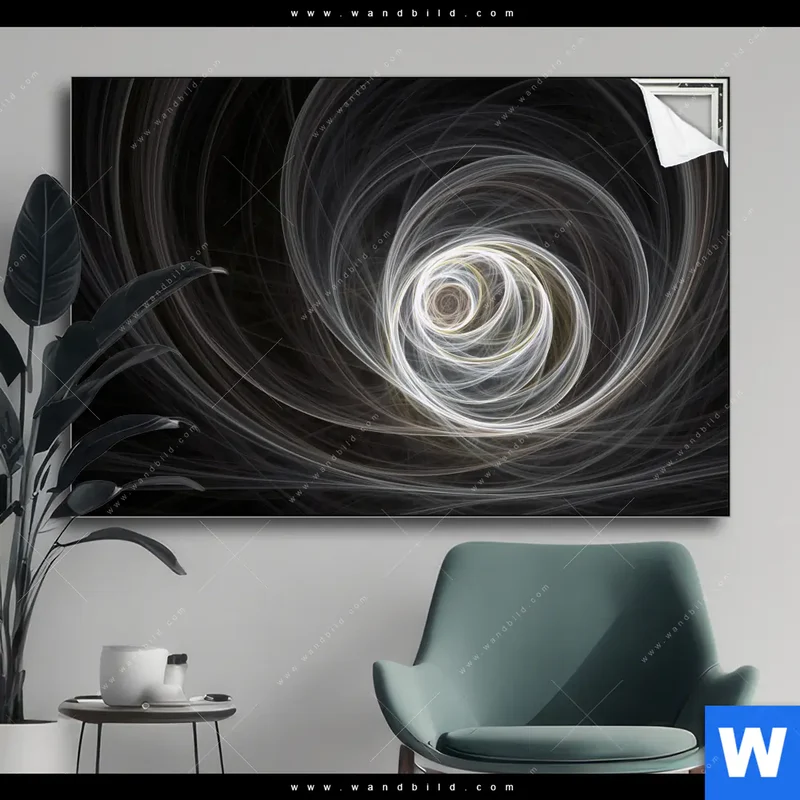 Spannbild | Lichtmalerei - Tanz der Linien | Querformat