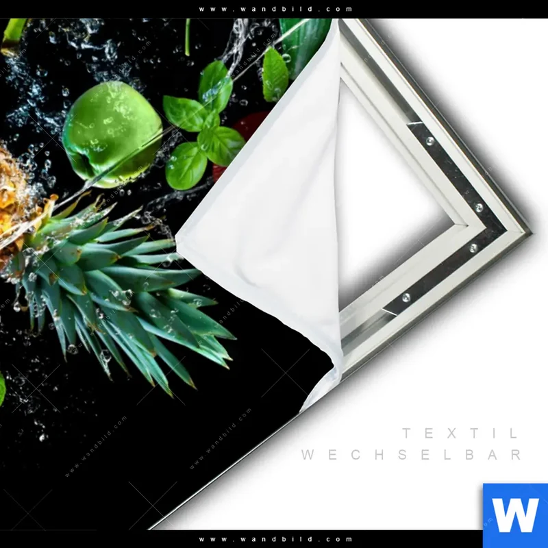 Spannbild | Obst & Gemüse - Splash-Moment | Hochformat