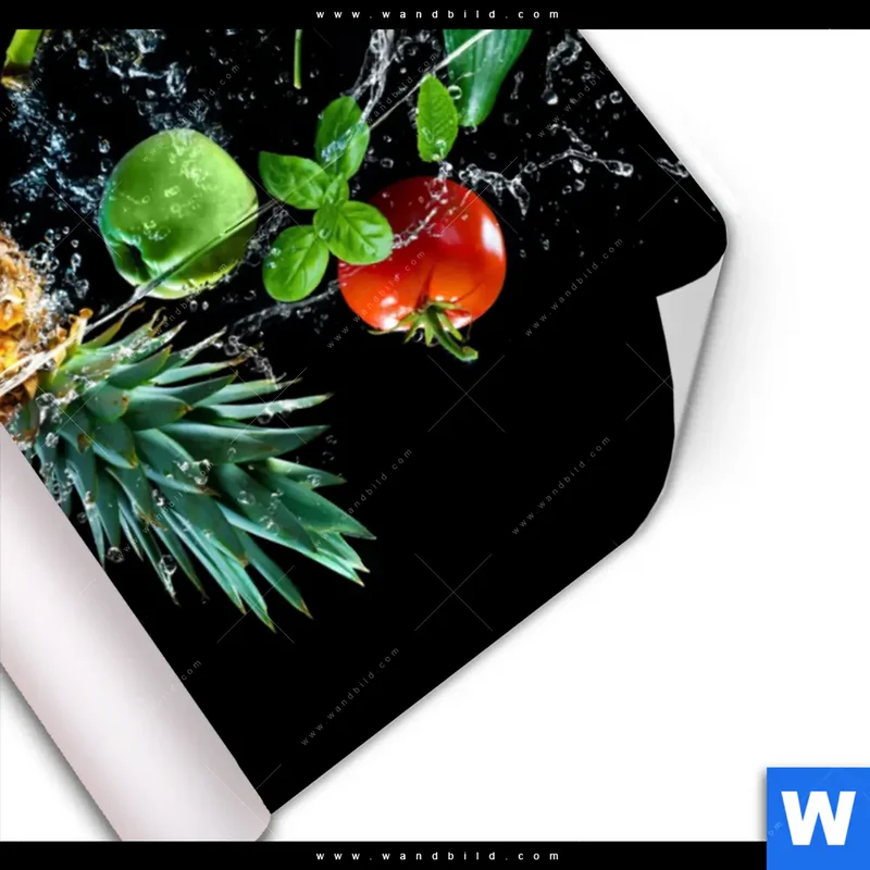 Poster | Obst & Gemüse - Splash-Moment | Hochformat