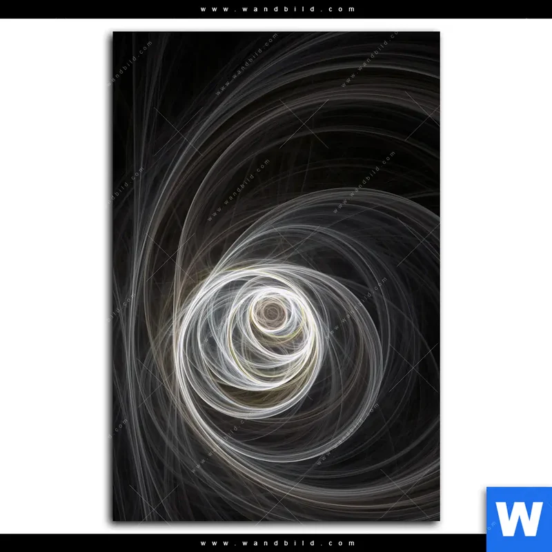 Spannbild | Lichtmalerei - Tanz der Linien | Hochformat