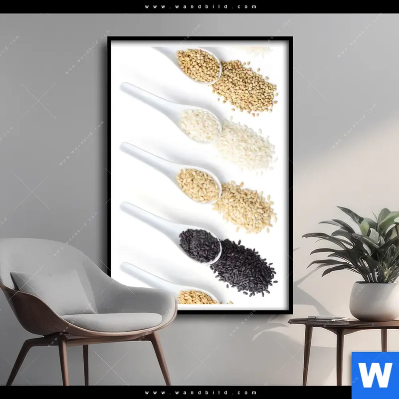 Poster | Vielfalt im Löffel | Hochformat