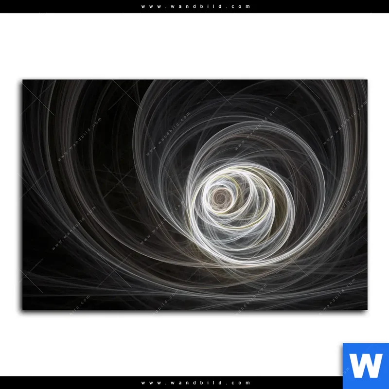 Leinwandbild | Lichtmalerei - Tanz der Linien | Querformat