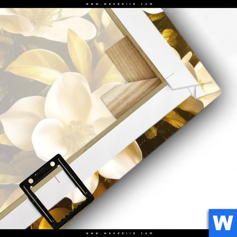 Leinwandbild | Blütenbaum im Luxusdesign | Hochformat