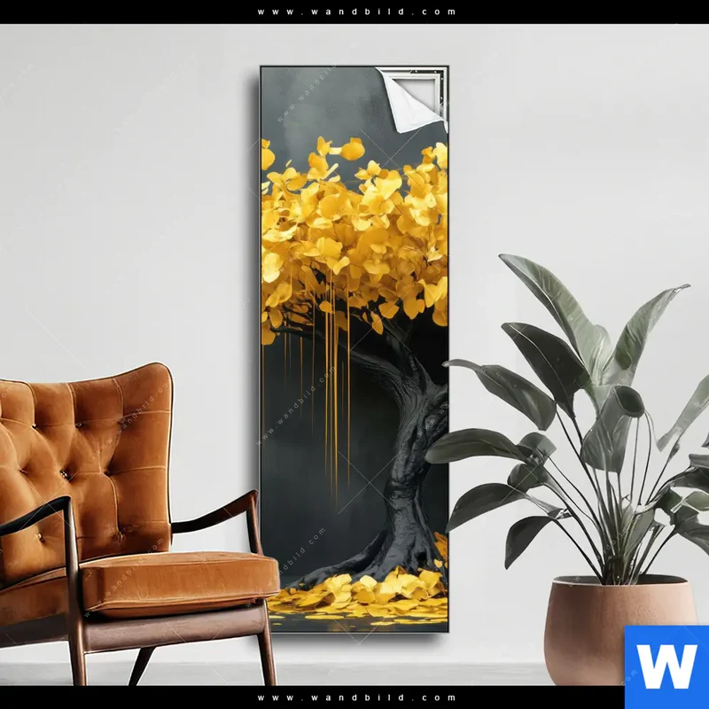 Spannbild | Goldener Lebensbaum | Schmal