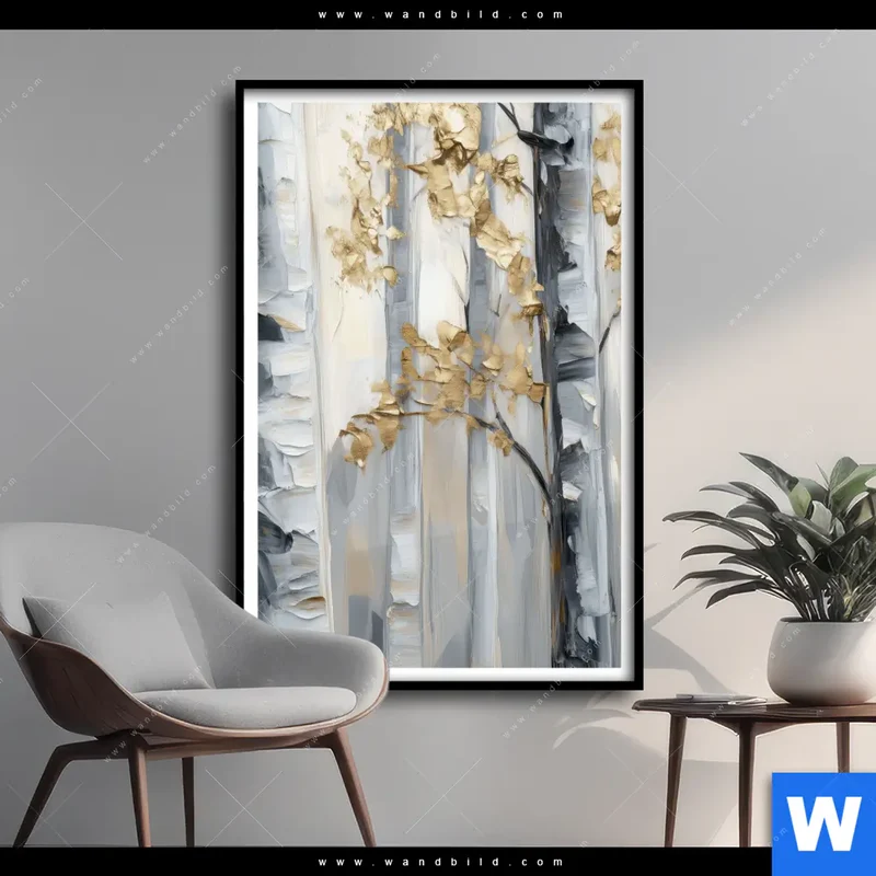 Poster | Stille im Wald | Hochformat