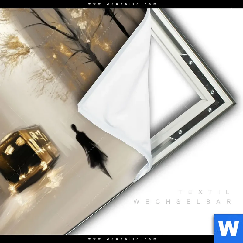 Spannbild | Goldene Stille der Großstadt | Querformat