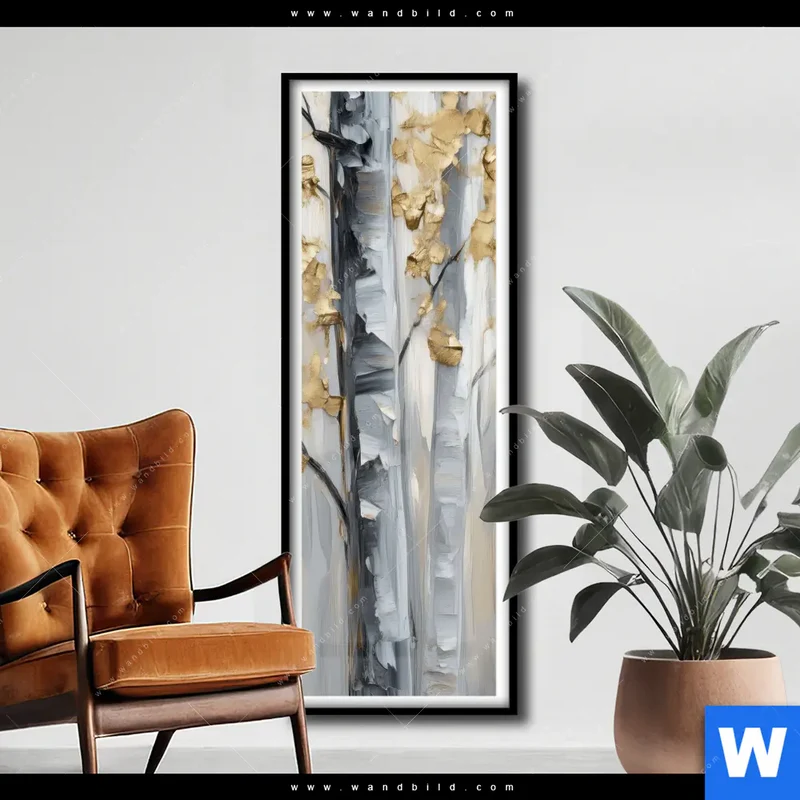 Poster | Stille im Wald | Schmal