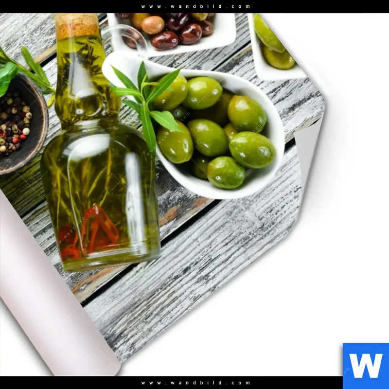 Poster | Mediterrane Olivenvielfalt | Querformat