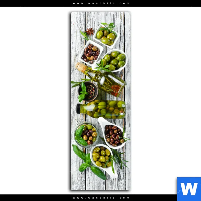 Spannbild | Mediterrane Olivenvielfalt | Schmal