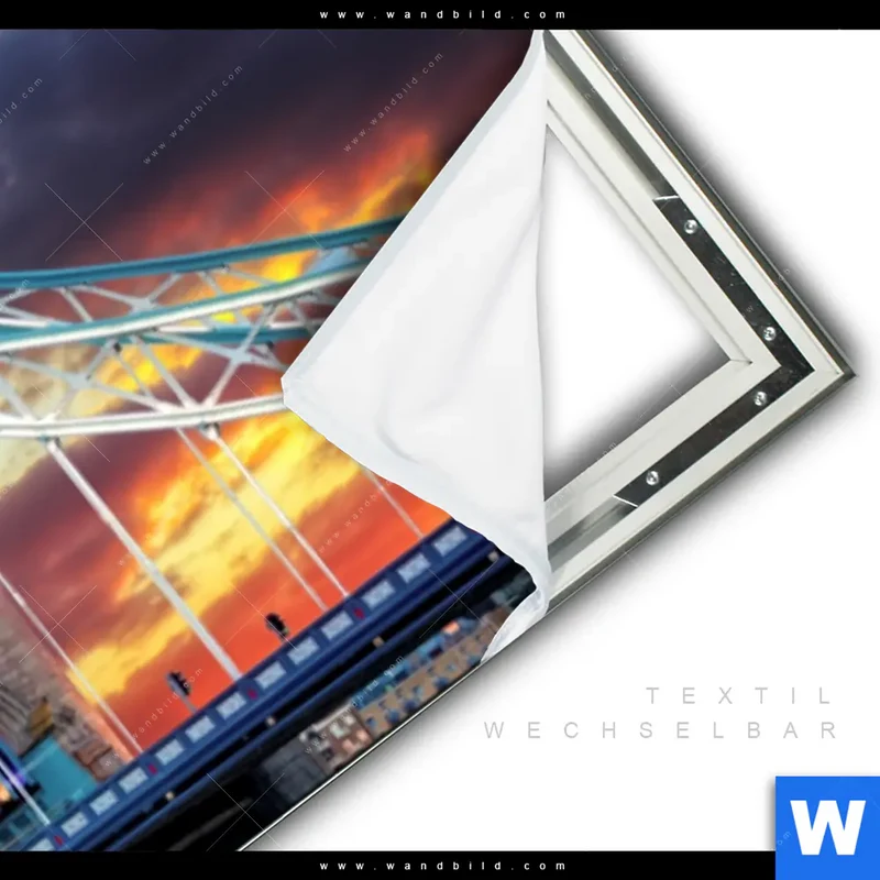 Spannbild | Tower Bridge im Abendglanz | Panorama