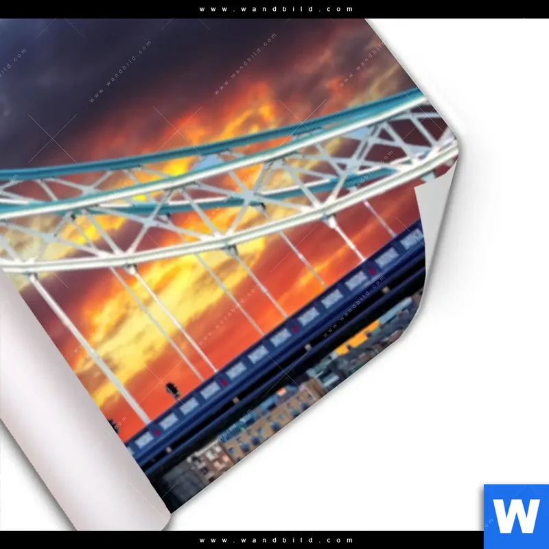 Poster | Tower Bridge im Abendglanz | Panorama