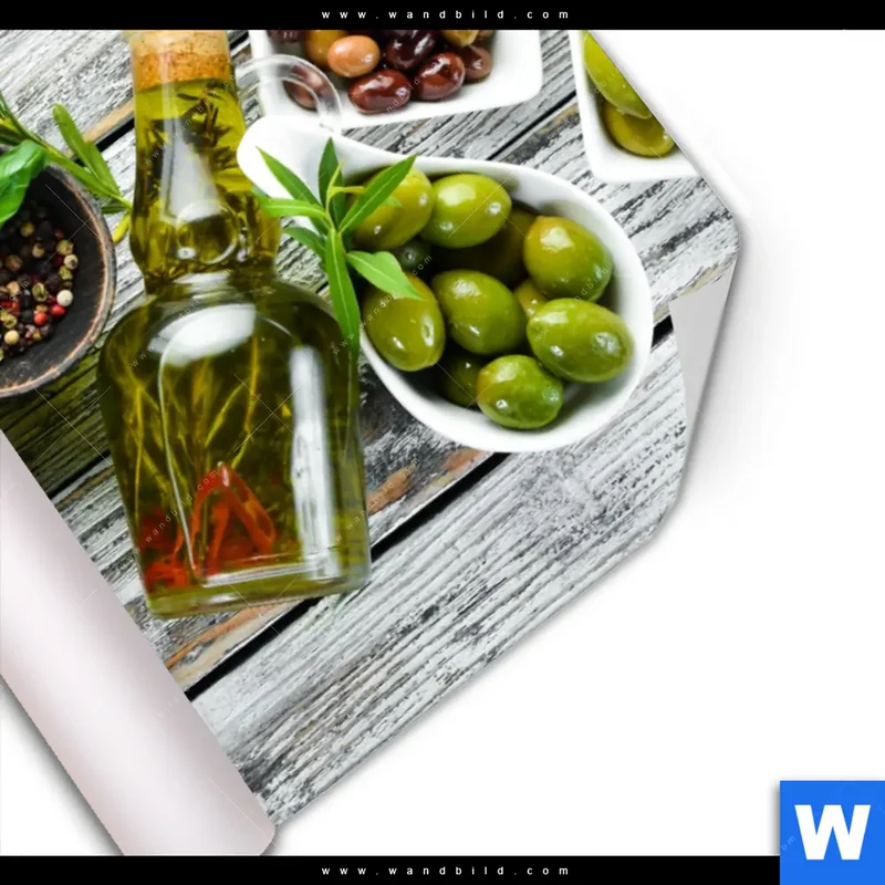 Poster | Mediterrane Olivenvielfalt | Hochformat