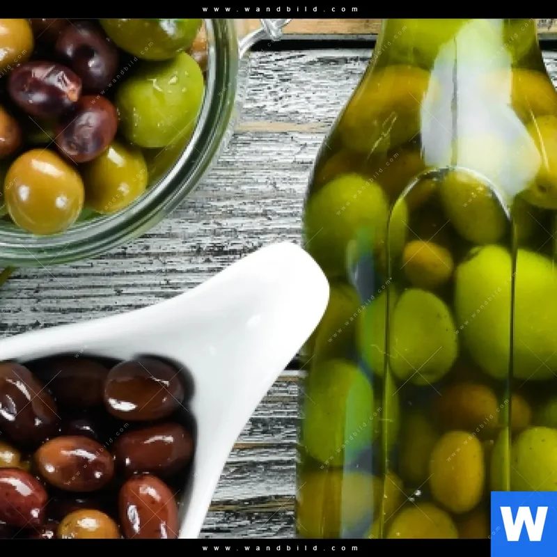 Poster | Mediterrane Olivenvielfalt | Hochformat