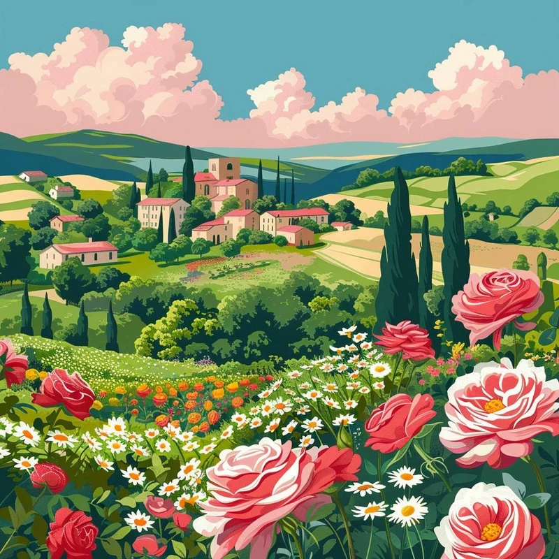 Tuscan Blossom Valley