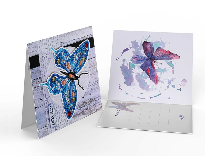 Diamond Art Greeting Cards - Set of 12
