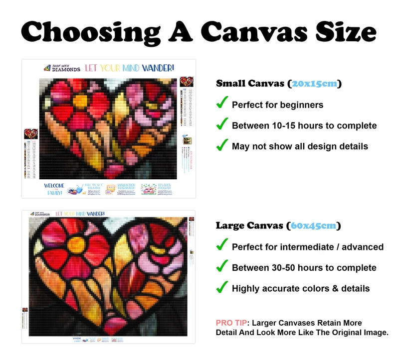Stained Glass Valentine Bloom