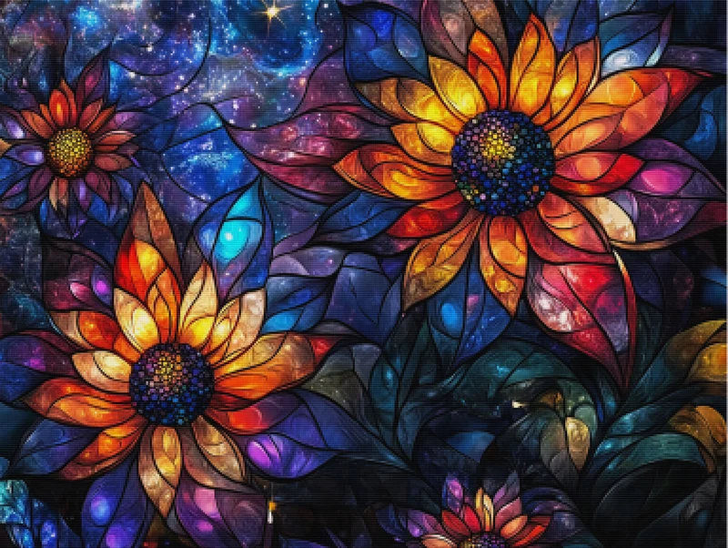 Celestial Blooming Cosmos