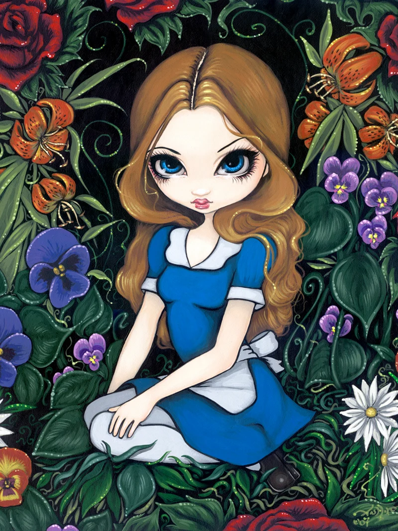 Alice And The Flowers