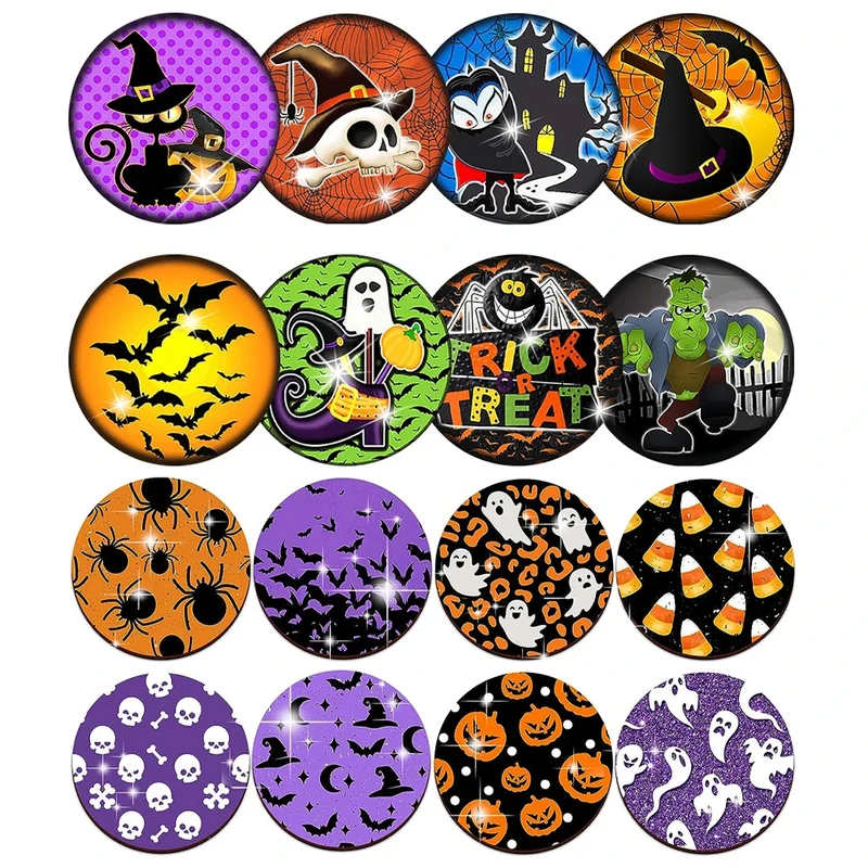 Halloween Characters DIY Diamond Painting Coasters